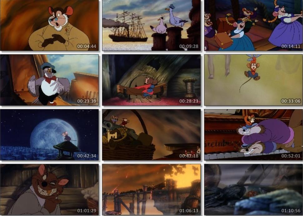 《美国鼠谭:家庭移民寻亲之旅》-回忆经典动画,与朋友共享团圆时刻4部电影全集