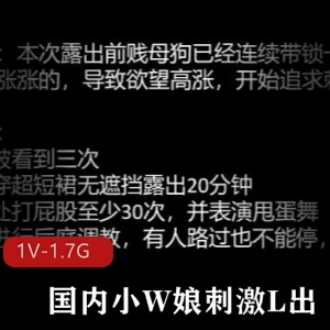 国内小W娘感觉L出~玩弄小J花被看光 [1V-1.7G]