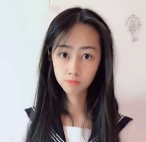 抖音50w高中网红《江可爱》露脸全露视频