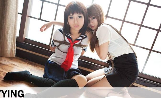 留学生（刘玥）百合束缚佳作