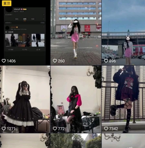 野餐兔晨意自拍合集