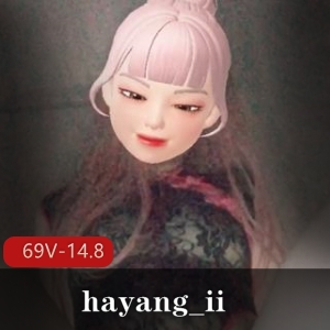 韩国女神hayang_ii资源合集，露脸美腿私拍1.48G