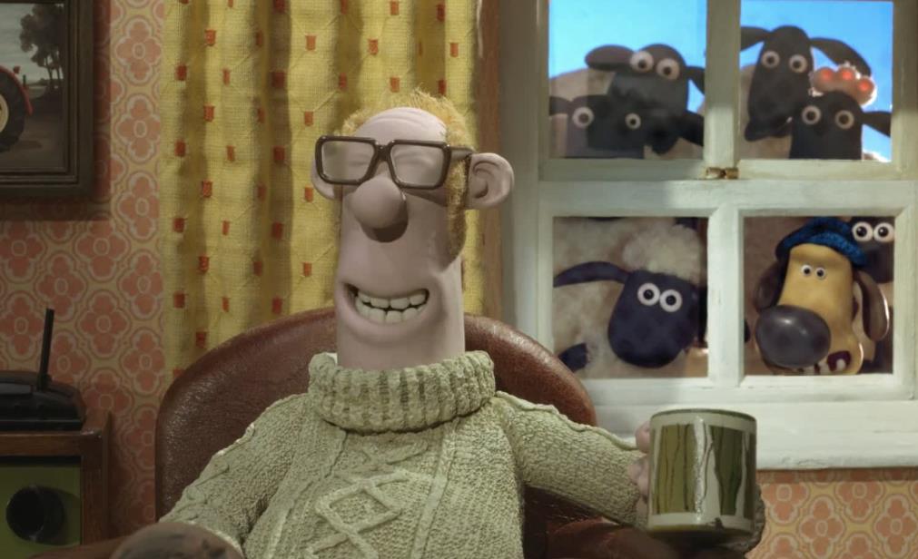 《小羊肖恩》：可爱羊群农场大冒险，无字幕动画电影