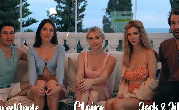 Jack和Jill派对Orgy自由国上映三人抢棍子奇怪姿势无圣光