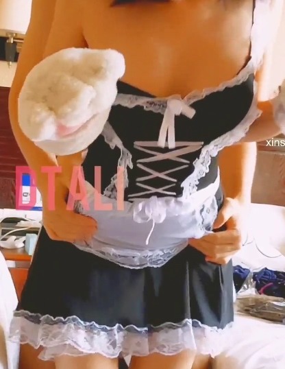 推特up主『DTALI徐爱丽』女仆指教篇