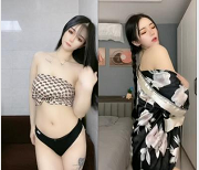 快手热门主播《以曼》早期第一次露脸视频