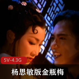 杨思敏版金瓶梅5集全，4.3G，时长1.5小时，最美潘金莲，私信观看下载
