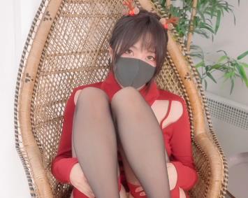 玩偶姐姐R圣诞特辑，时长20分钟，黑色大长腿粉嫩体验