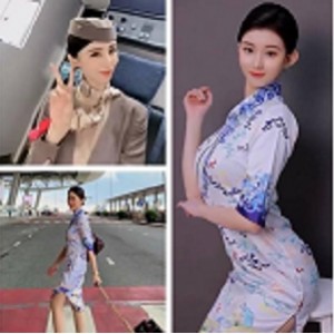 最新【稀缺航空】真实空姐不欲人知的真实反差