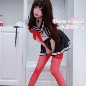小青茗露脸定制JK红丝袜1v32p840M优质学妹