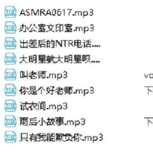温柔年上jok音声合集百度盘552.34M8条高清音频